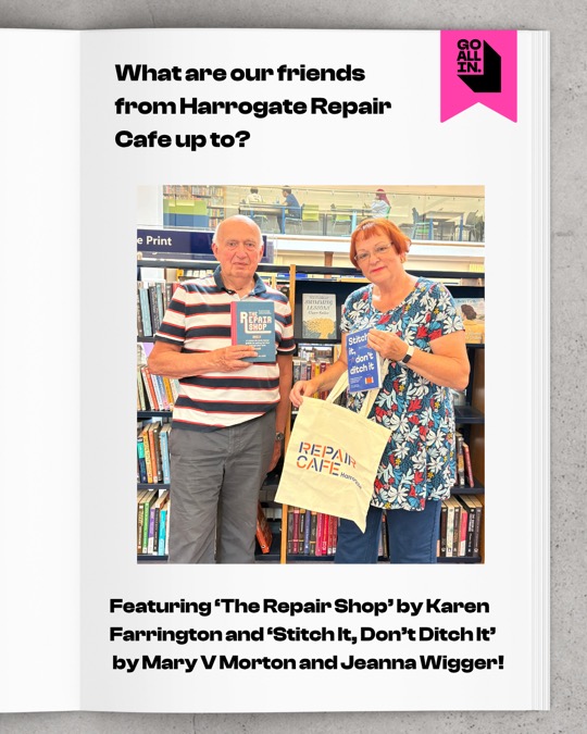 Terry and Christine at Harrogate Library 010726